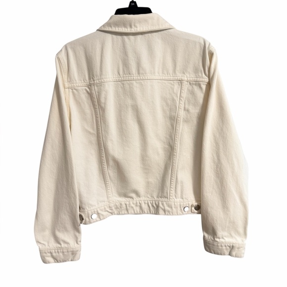 Chelsea & Violet Women's White Denim Jacket XL - Picture 2 of 4